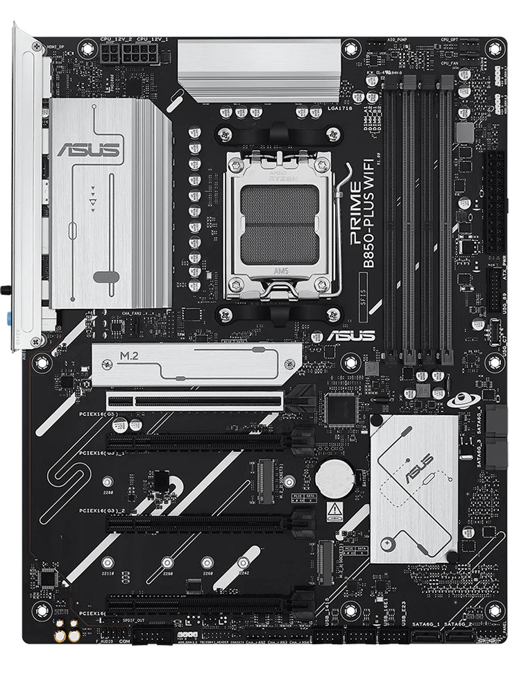 ASUS Prime B850-PLUS WiFi AMD AM5 AMD B850 ATX Motherboard DDR5