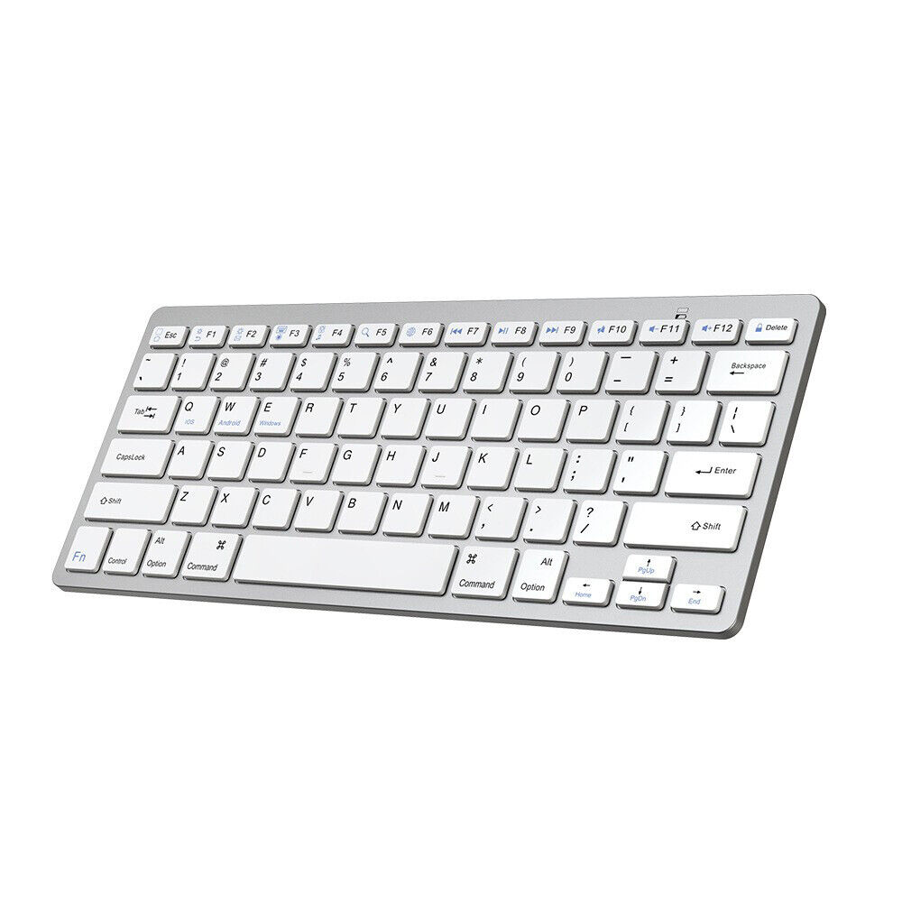 Wireless Bluetooth Keyboard 78 Key For iMac Tablet Mac OS Andorid PC Media Box