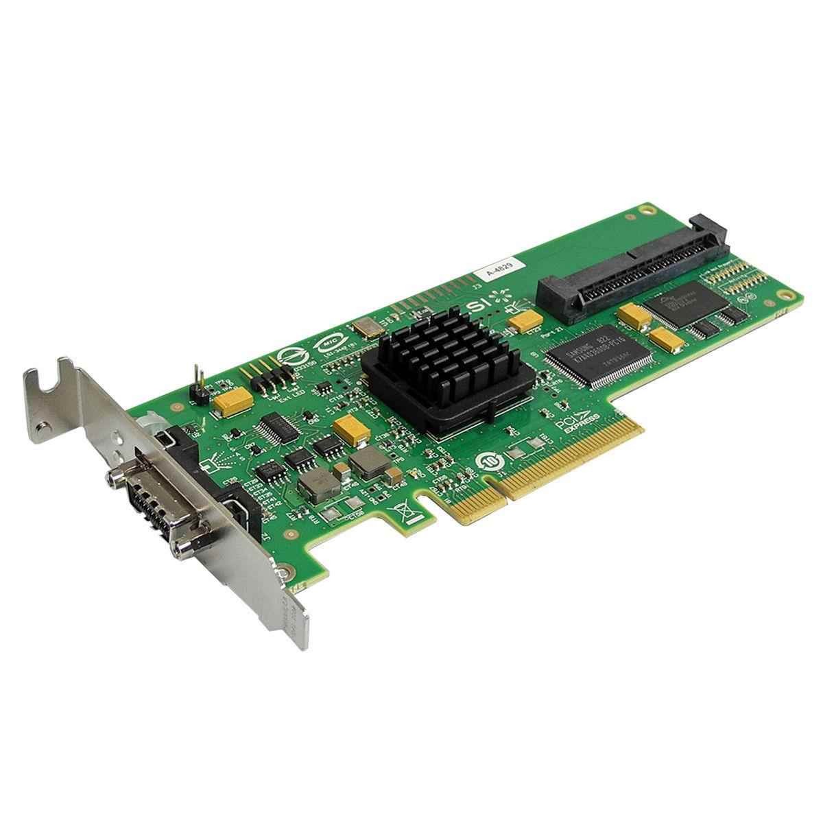 LSI Logic SAS3442E-HP 3Gb/s SAS RAID Controller L3-00120-05B LP 416155-001