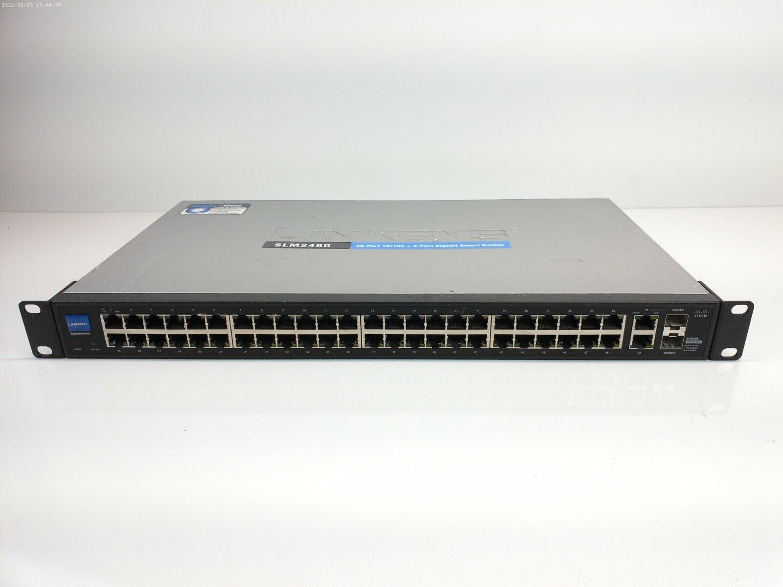 Cisco SLM248G 48 Port + 2 Port Gigabit Smart Switch LinkSys Business Series