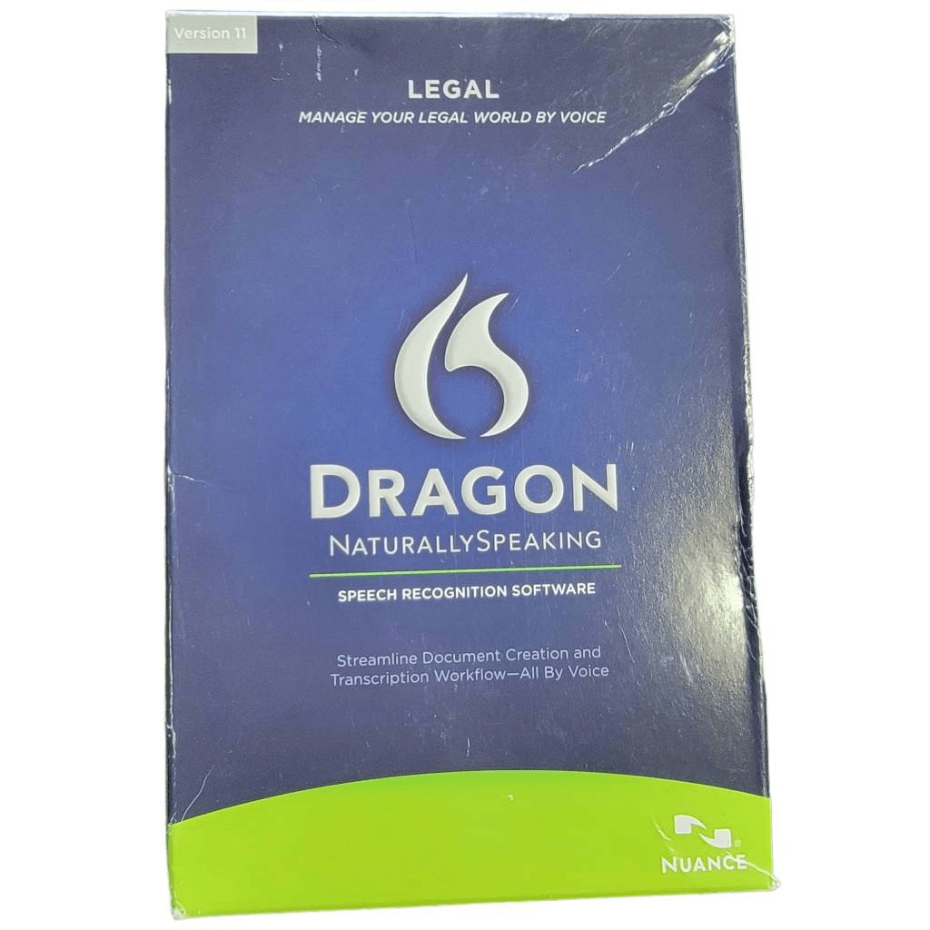 Nuance Dragon Speach Revognition Software Legal Version 11 *Sealed*
