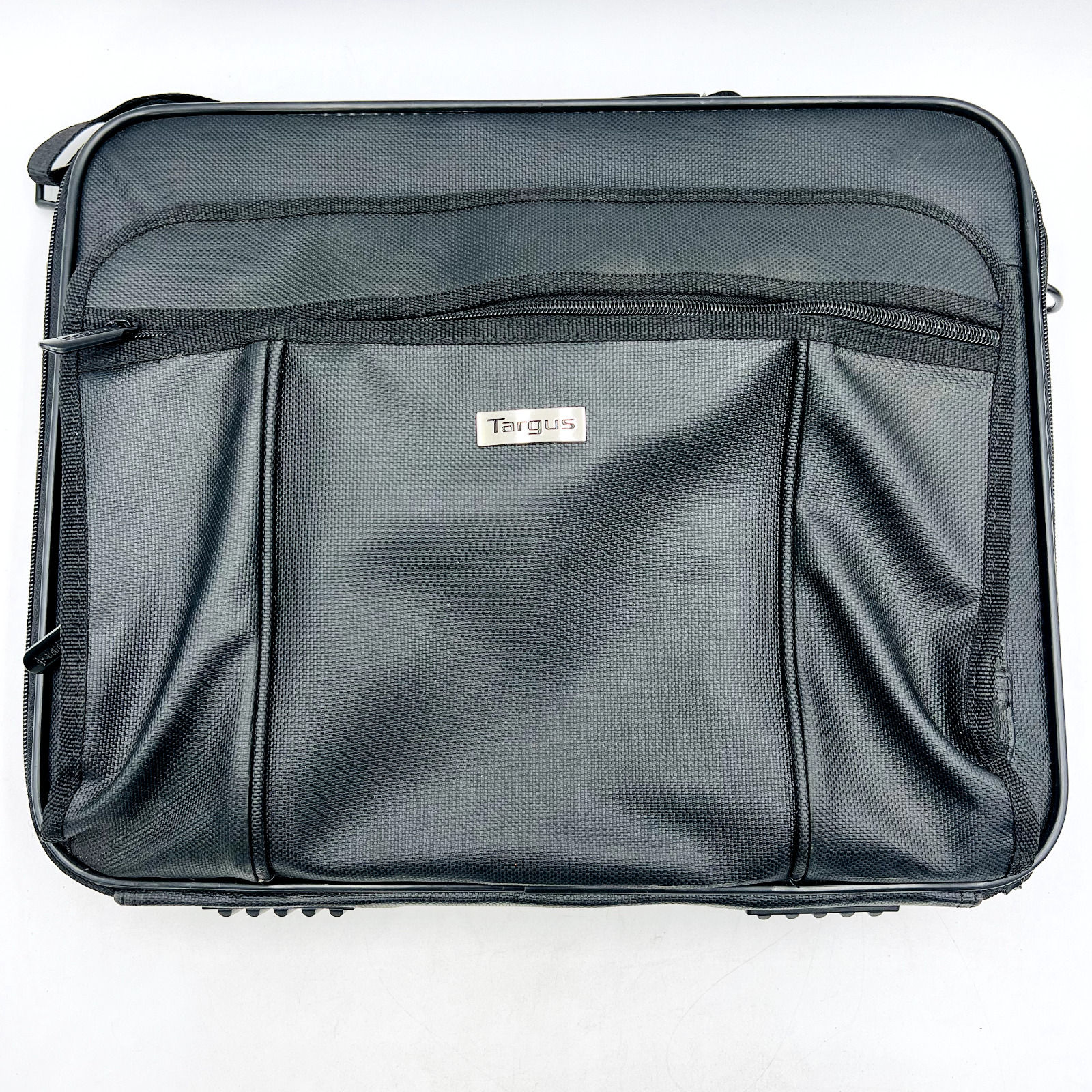 Targus Laptop Briefcase Messenger Bag, 15.6-Inch Black (No Strap)