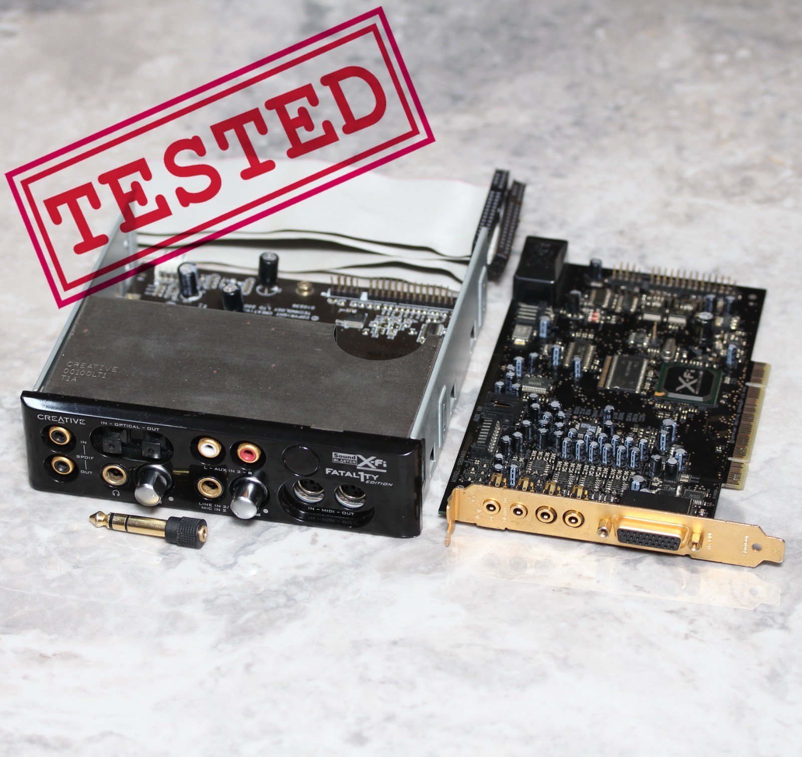 PCI Sound Card CREATIVE SB0460 SB X-Fi Xtreme Fidelity with Front Panel SB0250
