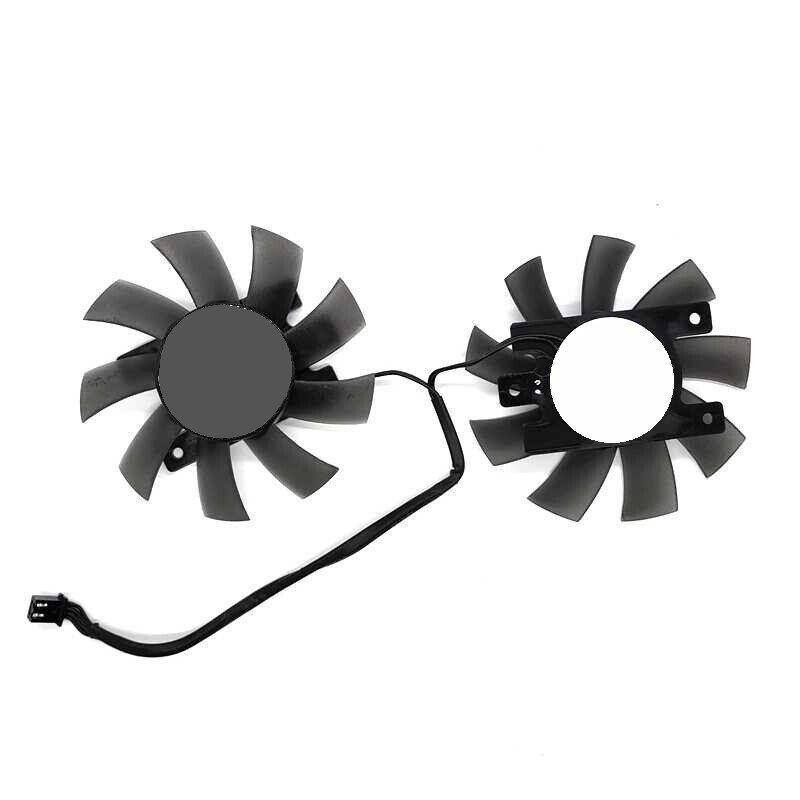 For GTX1050TI 4G Graphics Card Fan 2-Pin CF-12815S Left+Right fan