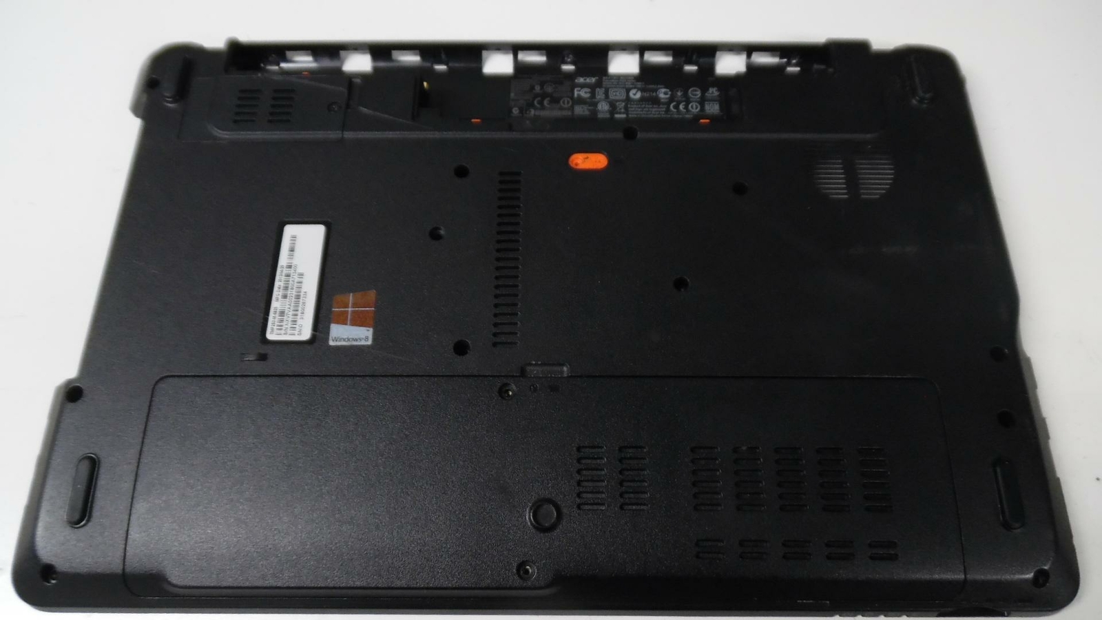 Acer TravelMate P253 15.6" OEM Base Case Chassis w/Cover Doors -- AP0NN00010033