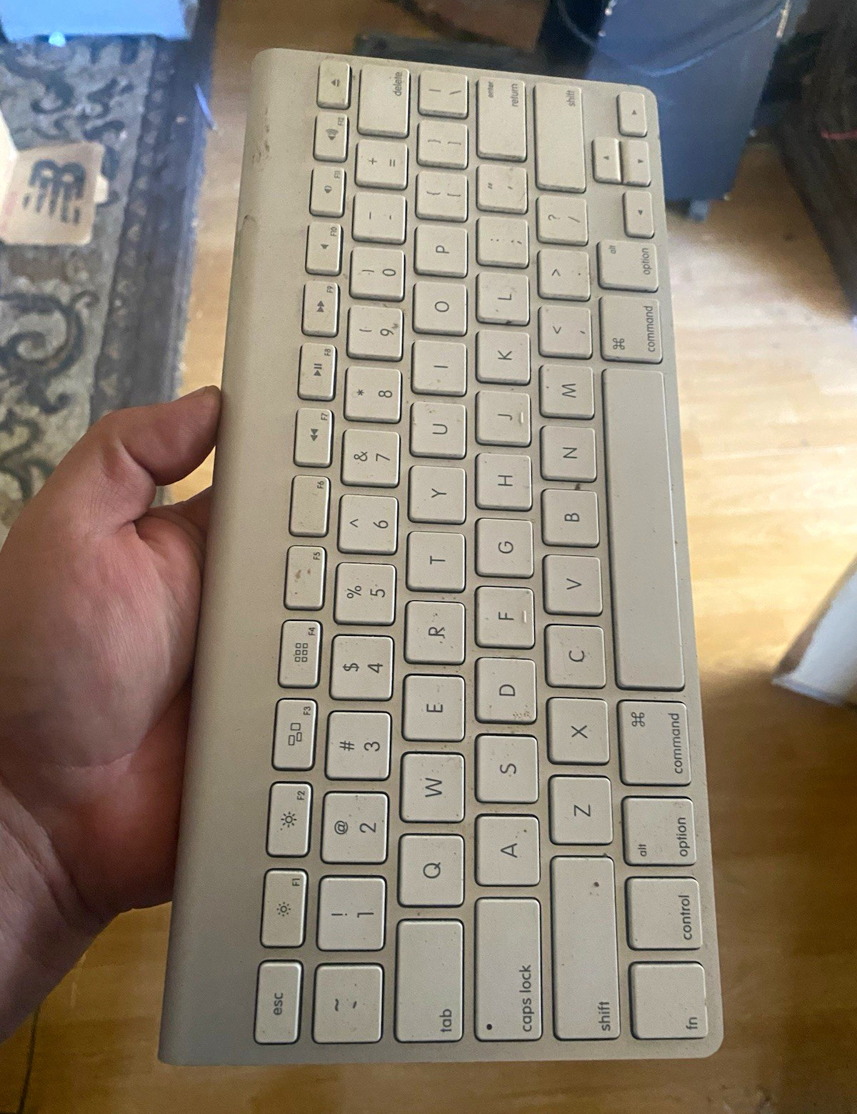 Apple Wireless Bluetooth Slim Keyboard White English QWERTY (Standard)