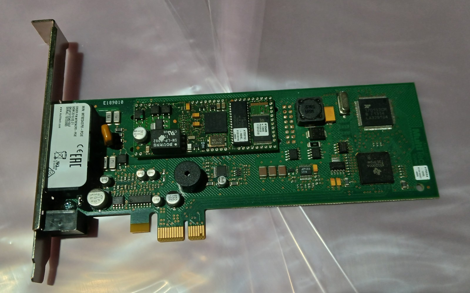 1 MultiTech MT9234ZPXPCIe 56Kbps V92 Data Fax modem card G2U