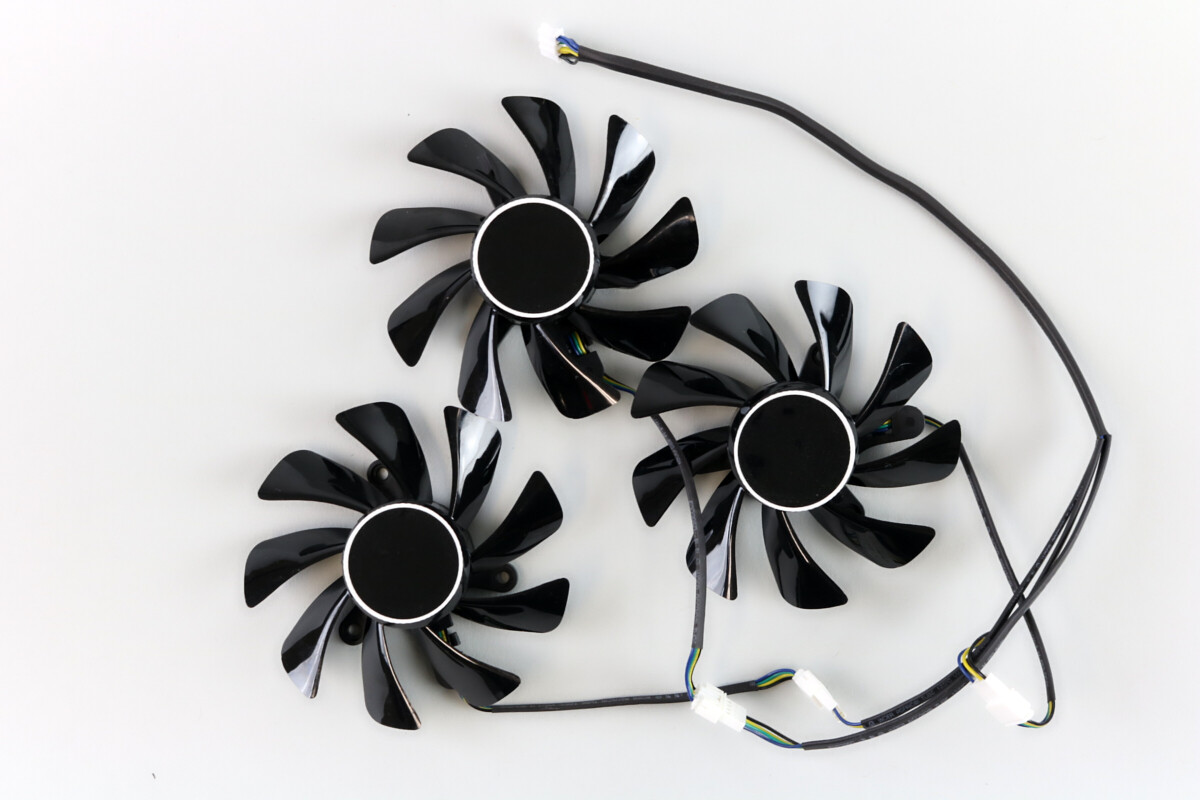 Full Set GPU Fans 85mm Manli Lenovo RTX 3080 Legion | US Seller, Fast Ship