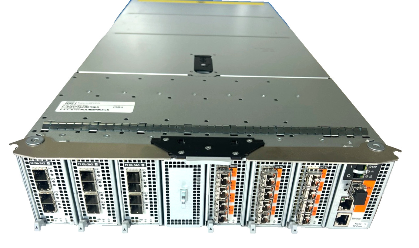 HPE 3PAR StoreServ 20000 R2 Node 2x 6 Core, 2x512GB SSD, 224GB RAM C8S84B