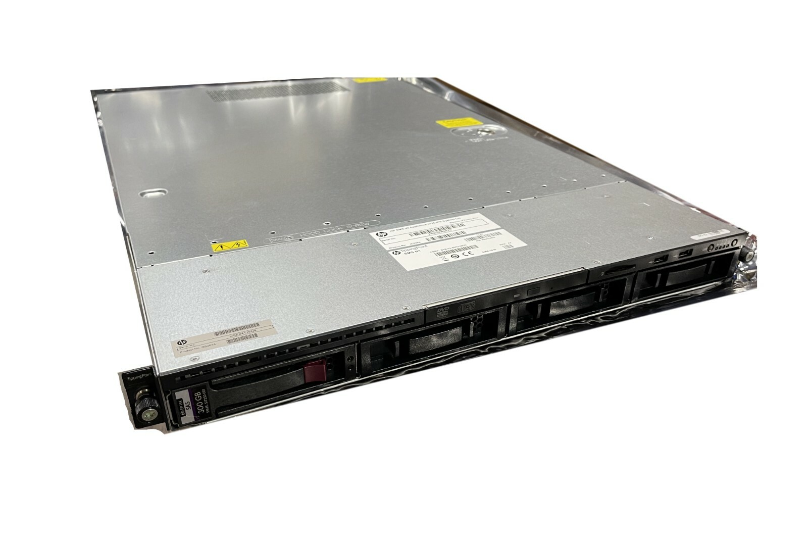 HP SMS v2 Appliance w/25-IPS System Lic JC528A Tipping Point SMS H1 300GB 15K