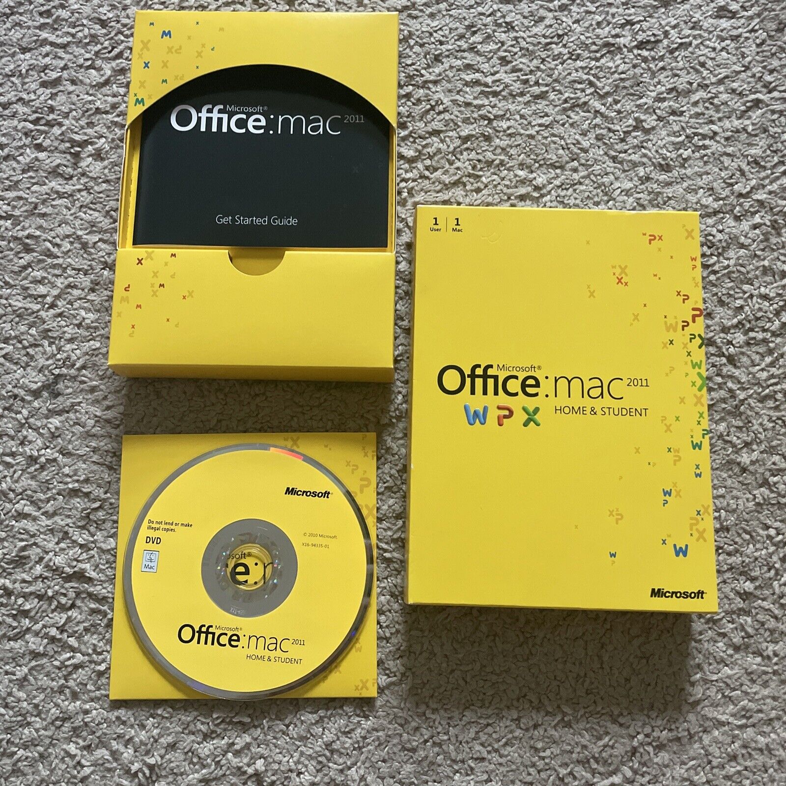 Microsoft Office Mac 2011 Home and Student with Product Key…