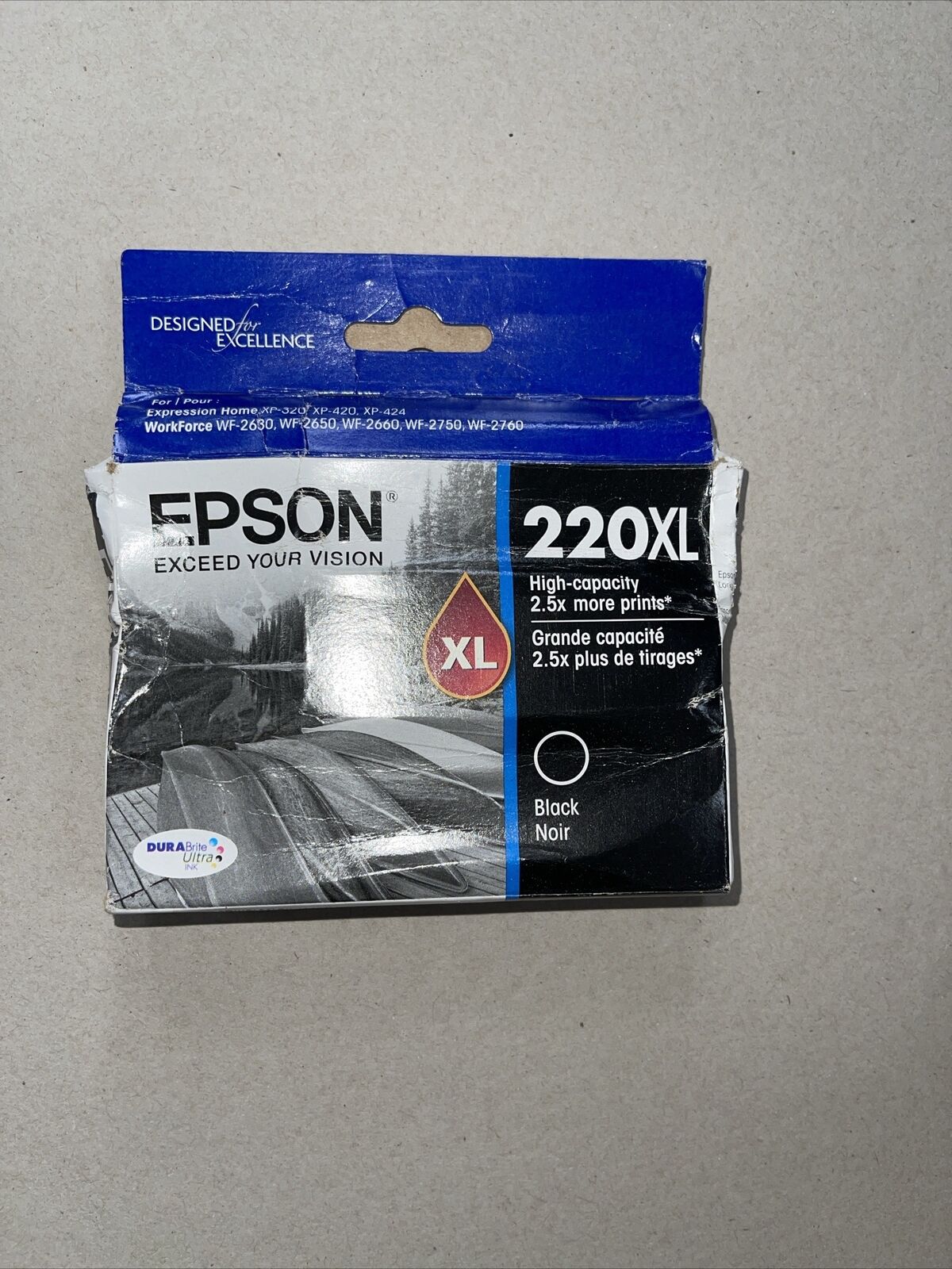 Epson 220XL (T220XL120S) Black Ink Cartridge