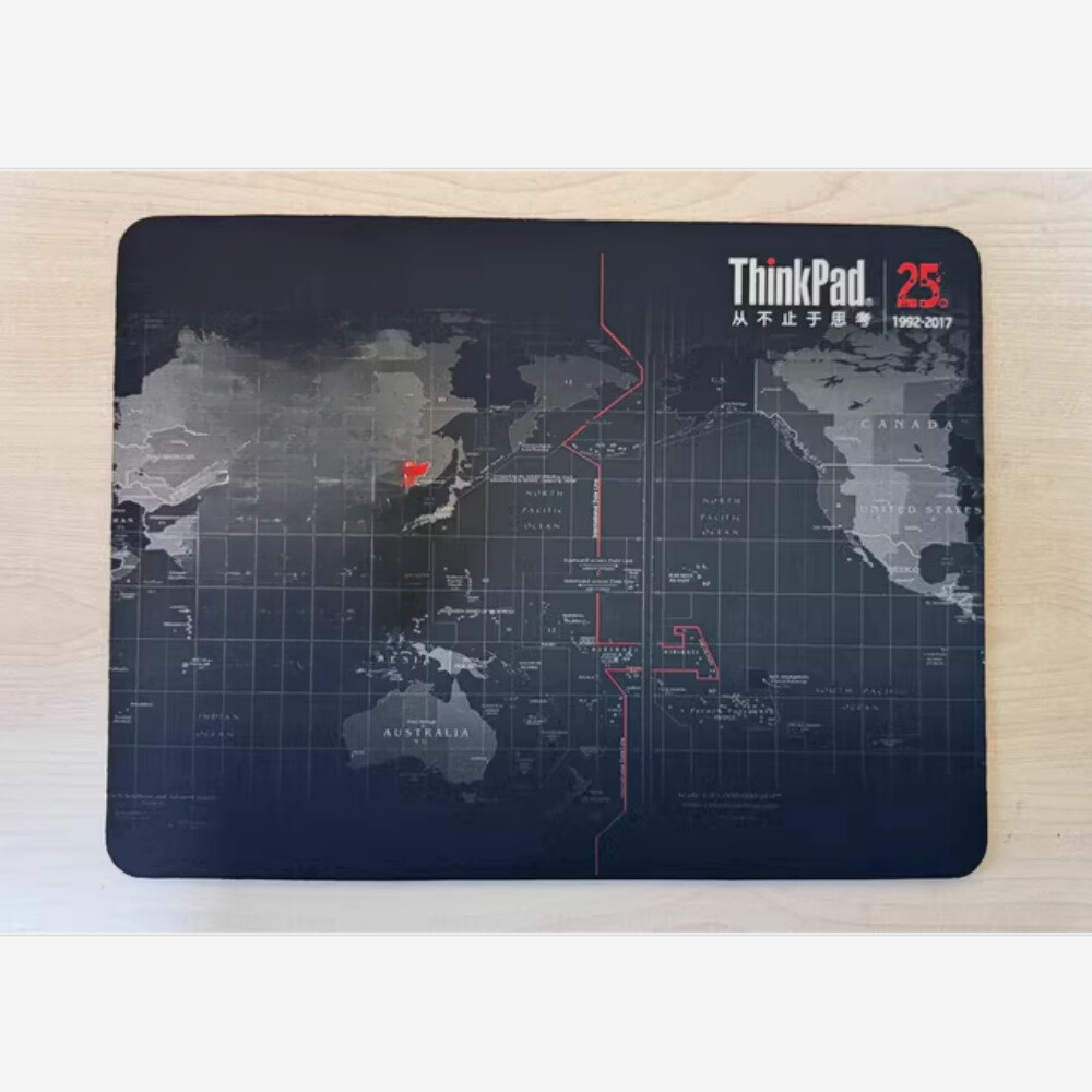 Original Lenovo ThinkPad 25th Anniversary Traditional Time Zone Mouse Pad