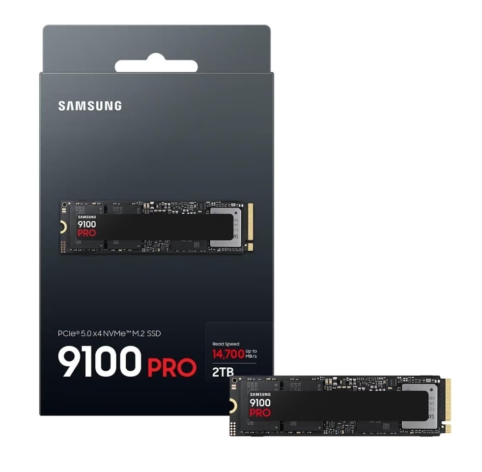 NEW Samsung 9100 PRO 2TB PCIe 5.0 NVMe M.2 2280 SSD- FAST SPEEDS FOR AI