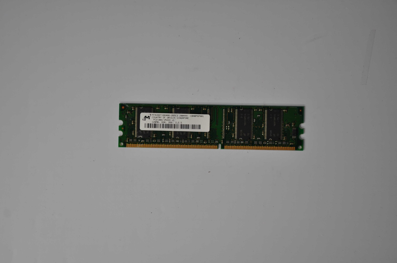 IBM 128MB DDR Non ECC PC-2100 266Mhz Memory Used  14R0005 