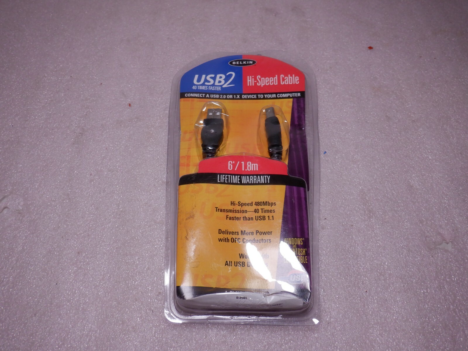 BELKIN USB 2 HI-SPEED CABLE