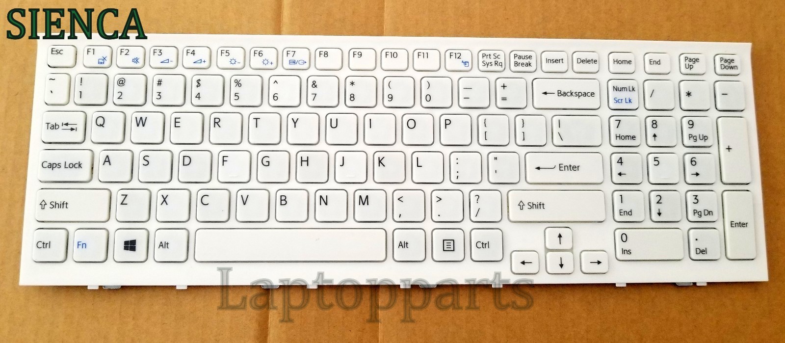 NEW Sony Vaio VPCEH24FX VPCEH25FX VPCEH27FX Keyboard US White With Frame