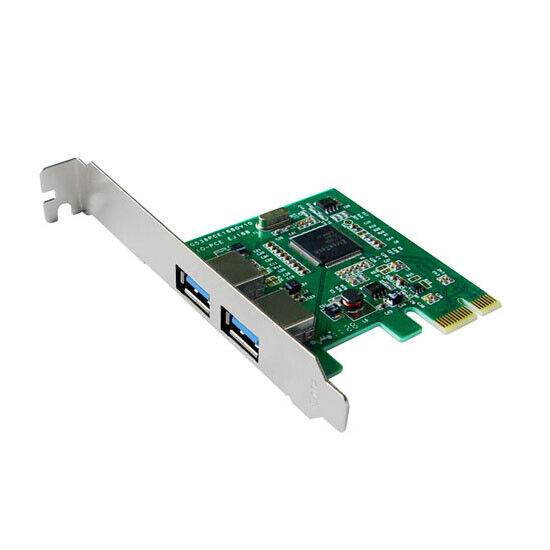 IOCrest USB 3.0 2-port PCI-Express Controller Card Support Low Profile Bracket