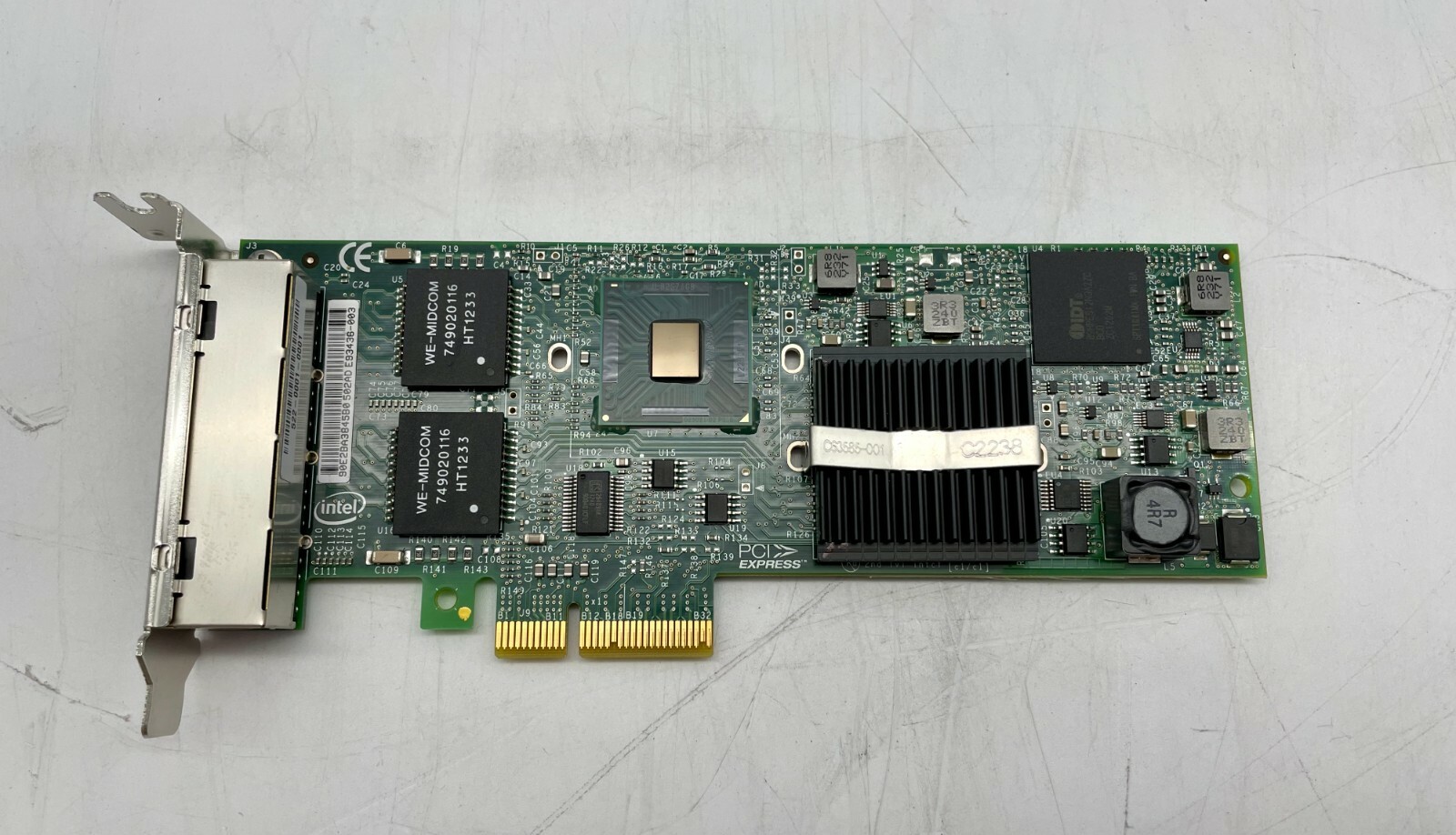 Intel Gigabit ET2 Quad Port Server Adapter, E1G44ETG2P20