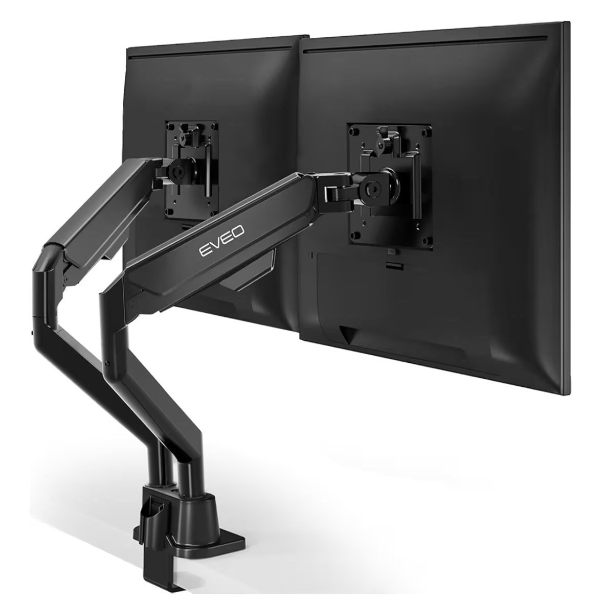 EVEO Full Motion Monitor Mount - Dual 2 - 14"-32"