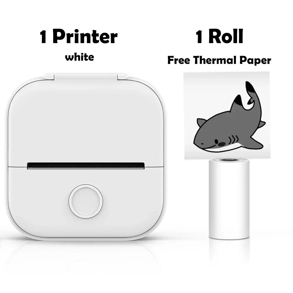 Mini Inkless Sticker Printer