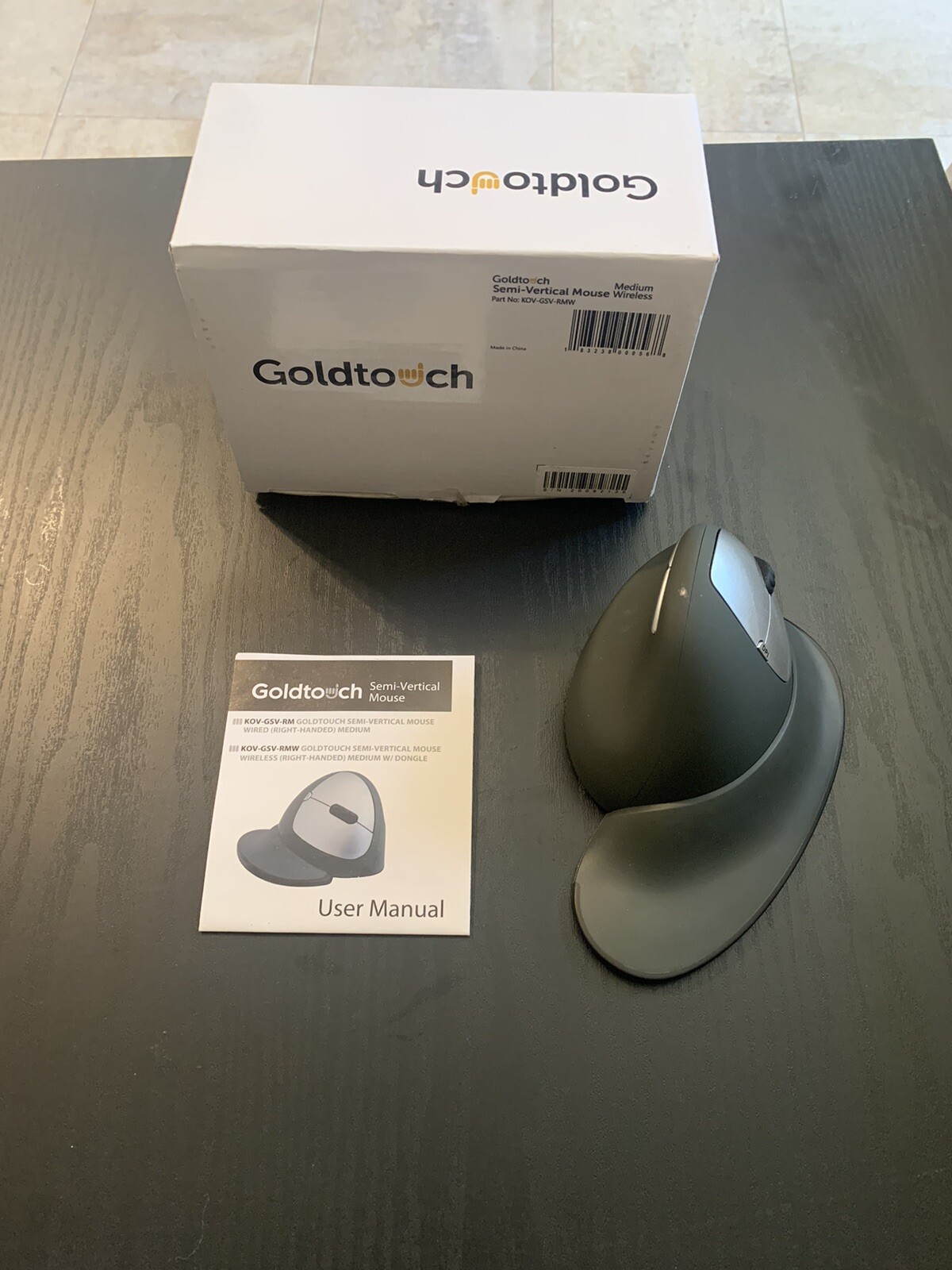 GOLDTOUCH KOV-GSV-RMW ERGONOMIC MEDIUM WIRELESS SEMI VERTICAL