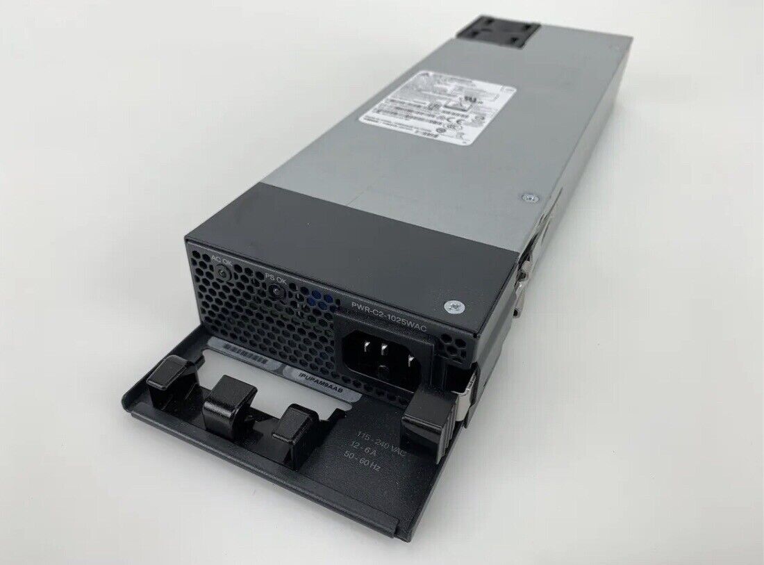 Cisco PWR-C2-1025WAC 1025W AC Power Supply for Catalyst 3650 Series