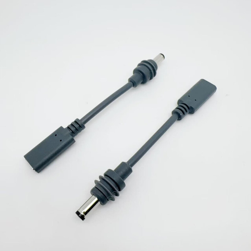 PD USB-C Female To DC Power Adapter Cable Support 20V5A 100W Power Supply