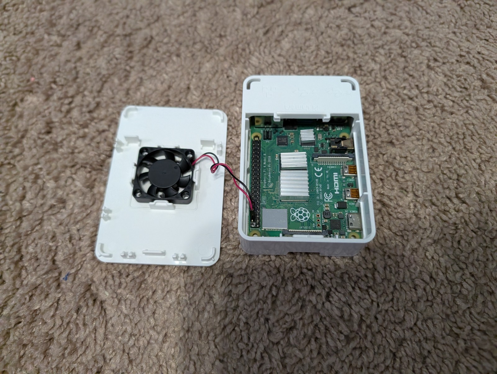 Raspberry Pi 4 4GB RAM Canakit w/64GB and 7"IPS Touchscreen, case, extras tested