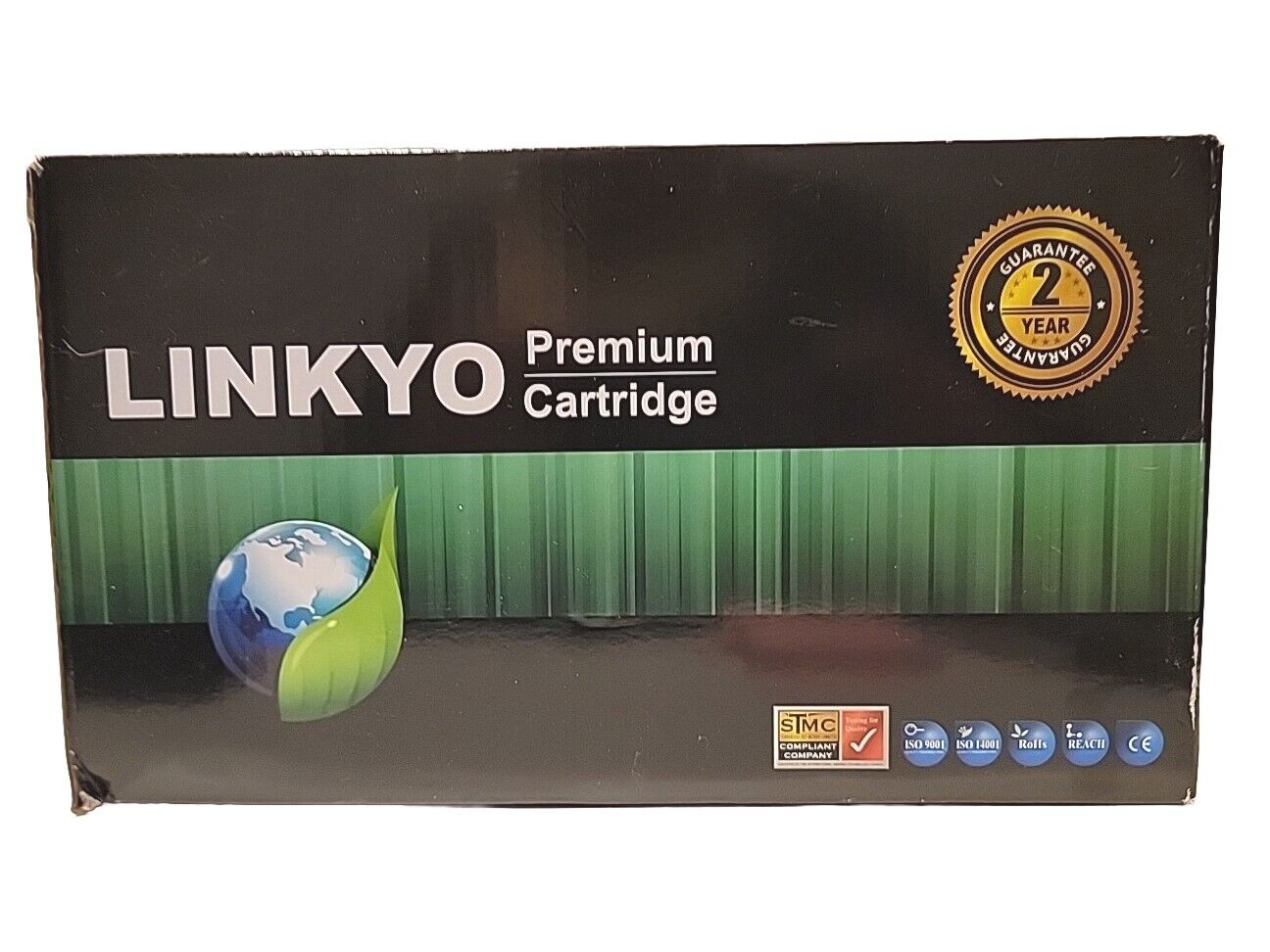 (2 Pack) LINKYO Compatible Black Toner Cartridge for Brother TN750 TN-750 TN720