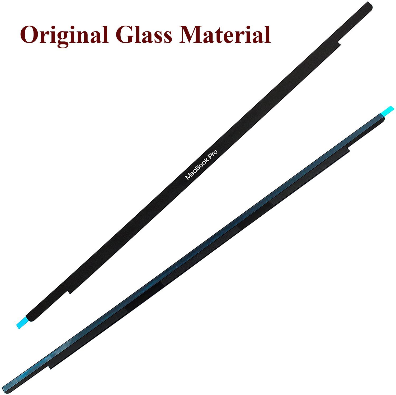 New Grey LCD Front Bezel with Logo Glass Cover For Macbook Pro 16'' A2141 2019 .