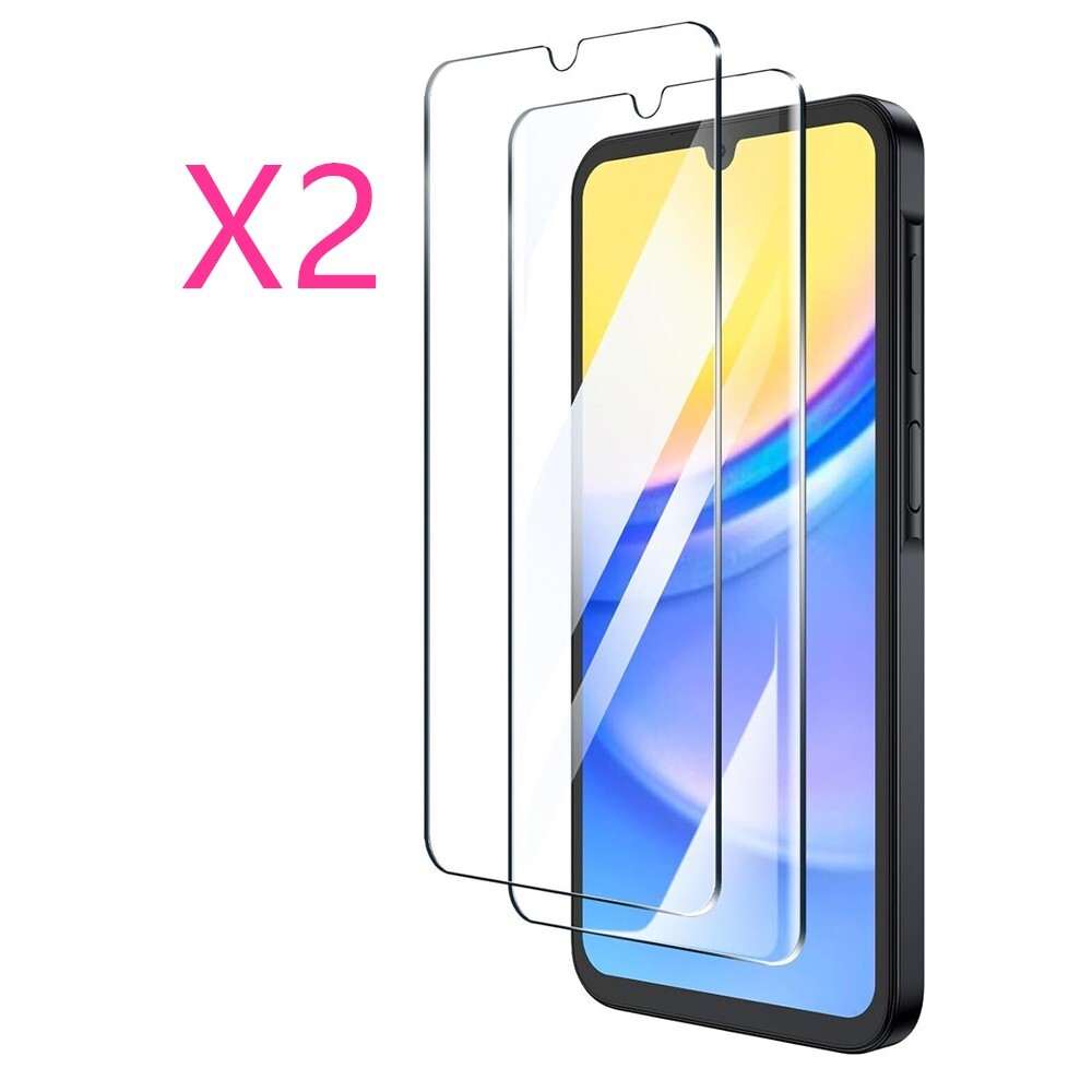 2-PACK For Samsung Galaxy S25 FE High Quality Tempered Glass Screen Protector