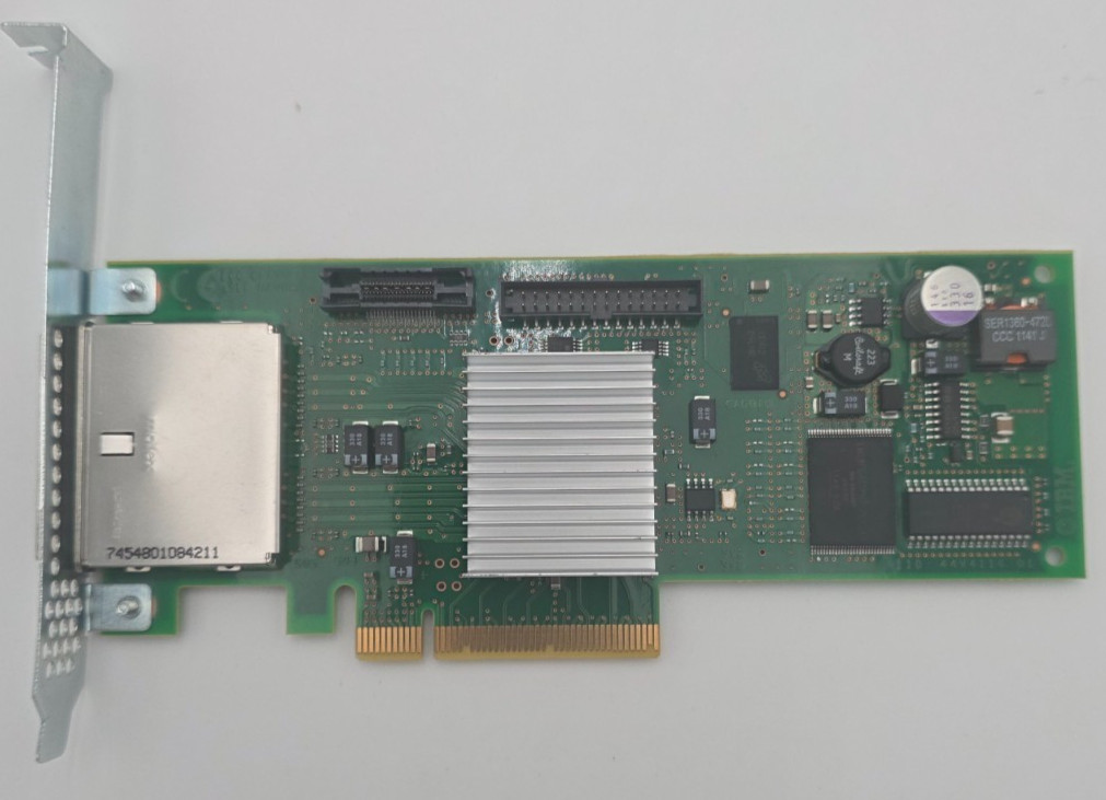 IBM 46K5840 57B3 PCIe x8 Dual Port External SAS Adapter Card  Tested