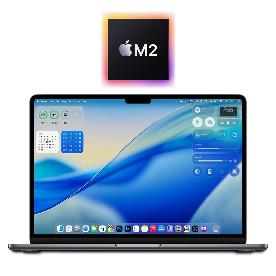 2022 Apple M2 MacBook Air 13" 90%+ Battery 3.49GHz/8GB/256GB (Gray) w/Warranty