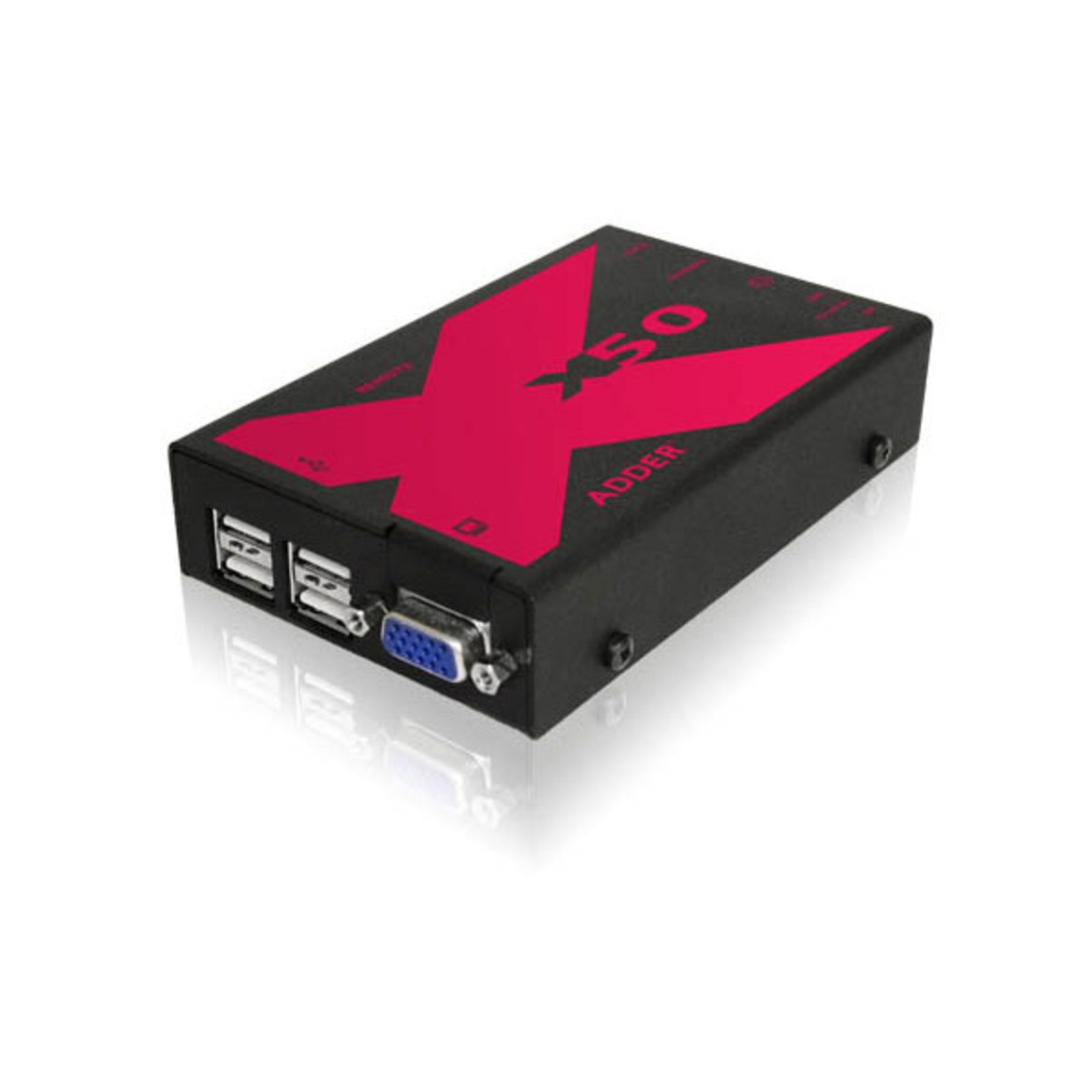 Adder - X50-US - Link Transparent USB2.0 & VGA KVMA CATx Extender System TX/RX