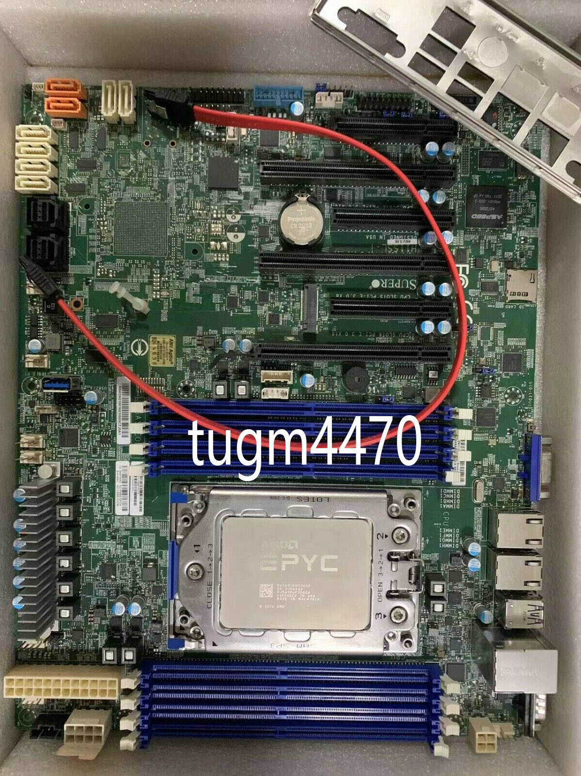 AMD epyc 7601+Supermicro H11SSL-i server package combination REV2.0