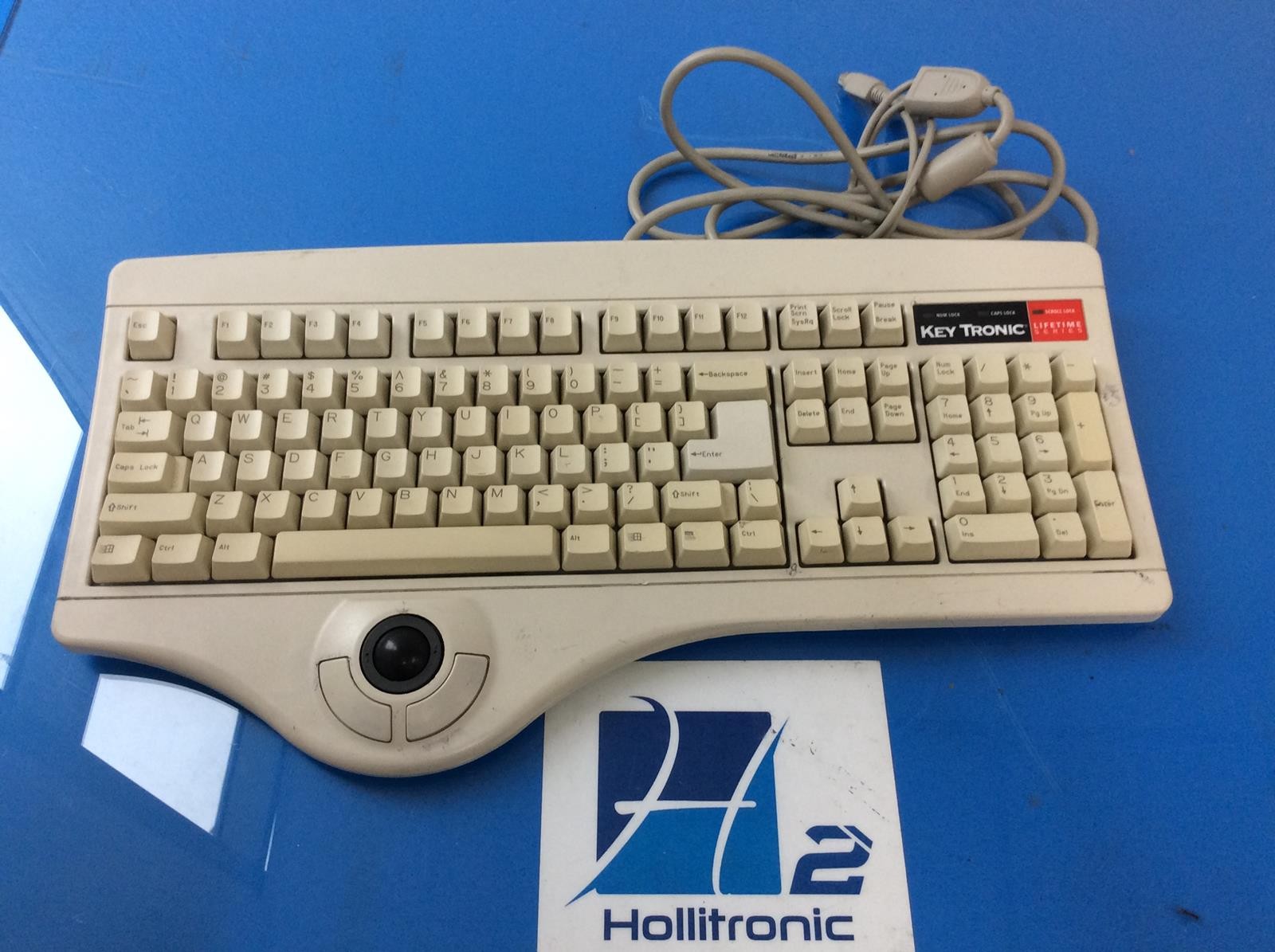 KEYTRONIC LIFETIME SERIES FULL SIZE LT CLASSIC KEYBOARD W/ MOUSE LT TBALL CVS