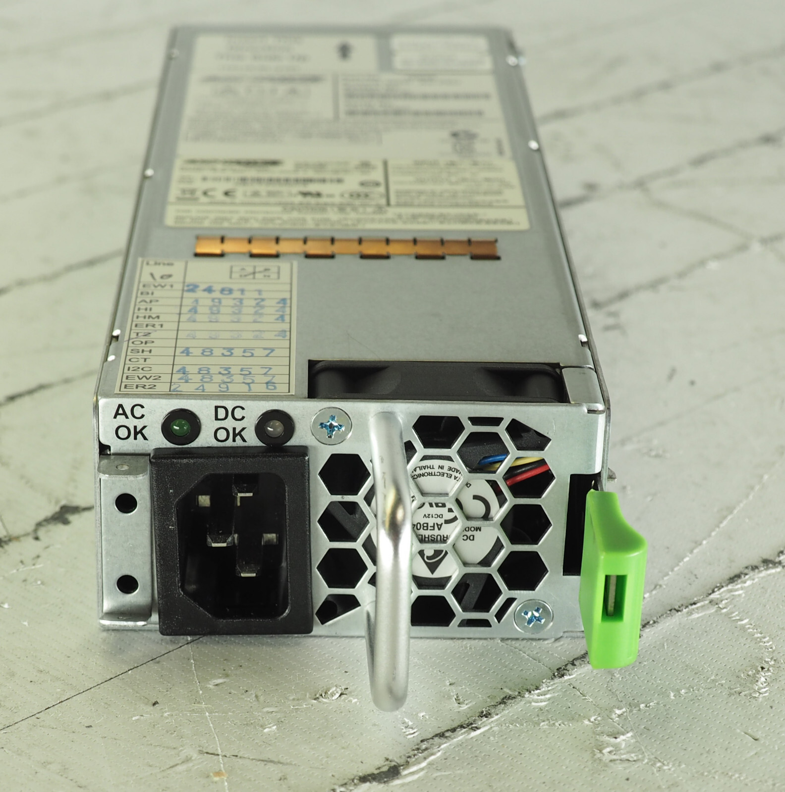 Extreme Networks Summit 300W AC PSU Module 10930A EDPS-300AB 800386-00