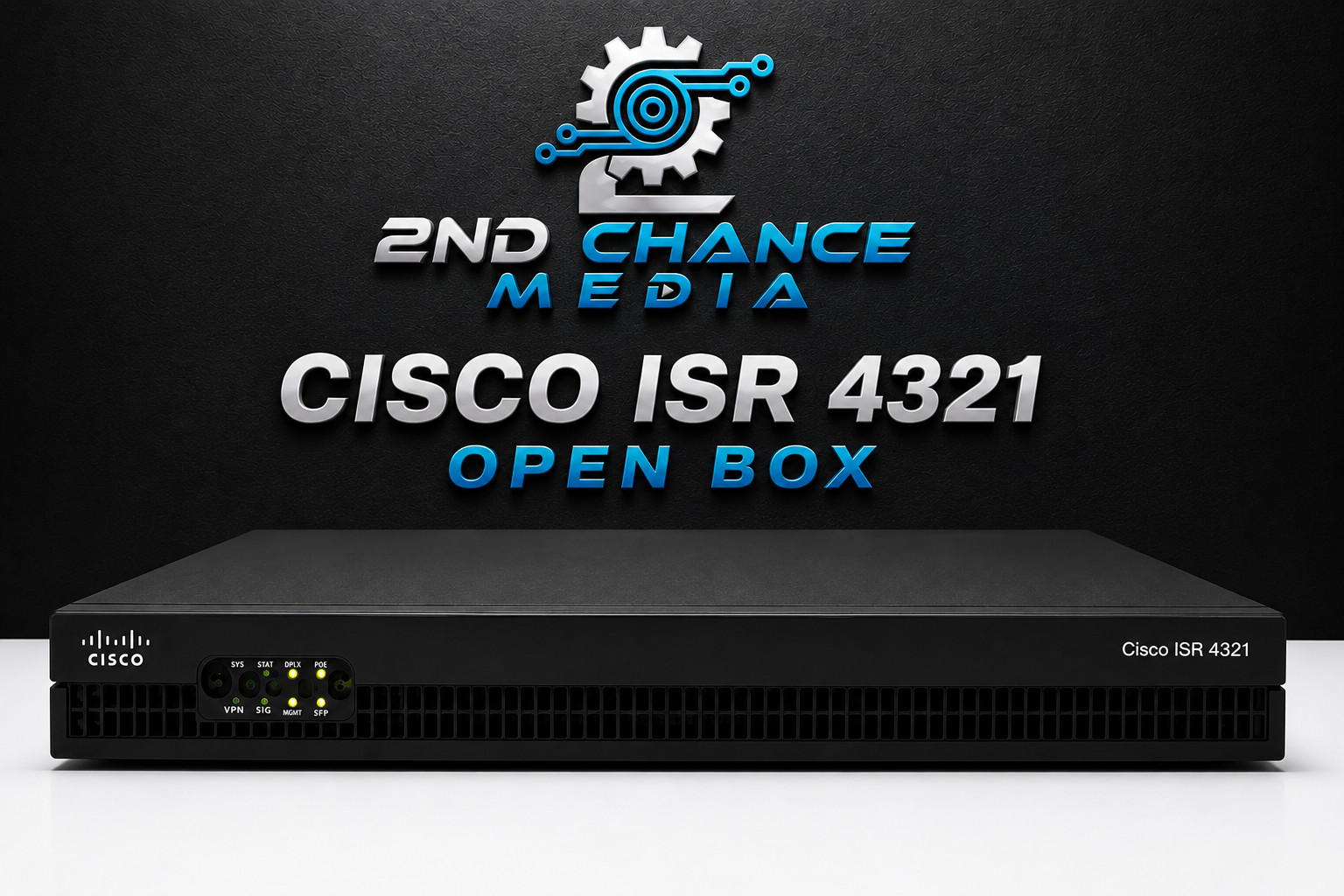 Cisco ISR 4321 Integrated Services Router Open Box