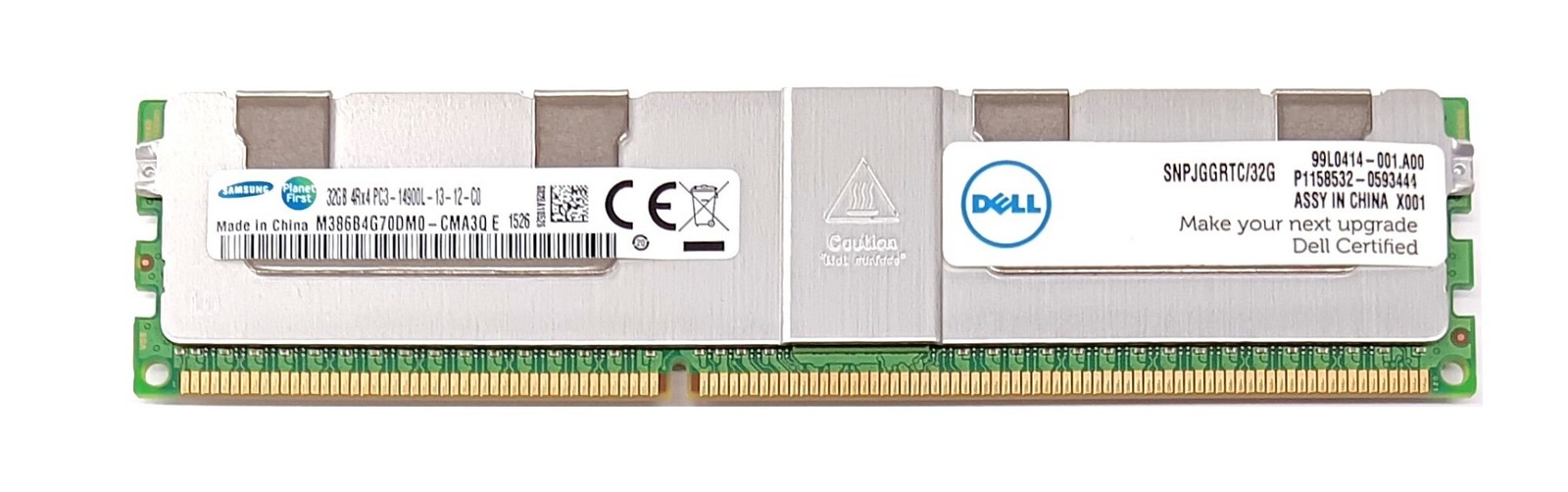 Memory Module Dell SNPJGGRTC/32G Memory Module - 32GB - DDR3 SDRAM - PC-14900