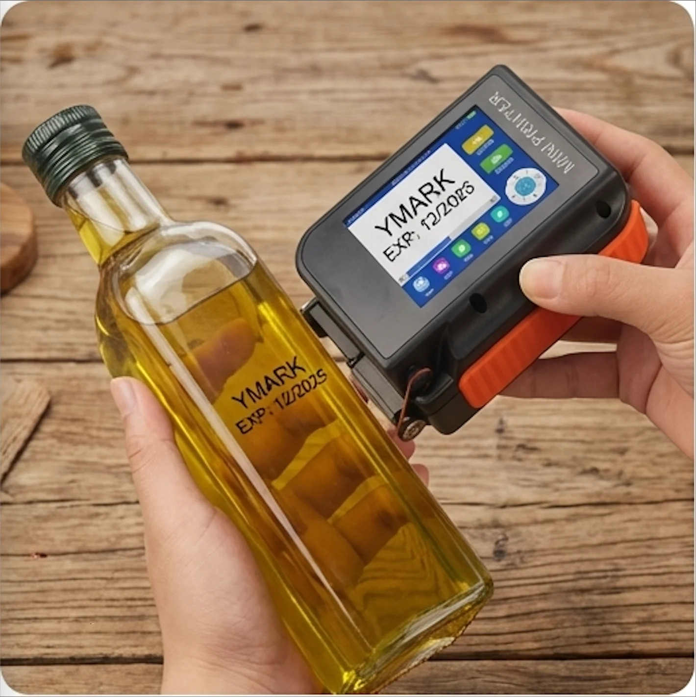 Portable Mini TIJ Printer 12.7mm - Thermal Inkjet Date Coder for Industry