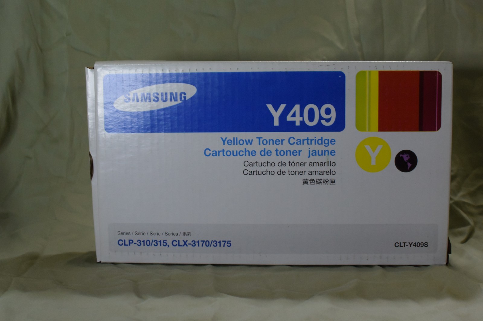 Samsung CLT-Y404S Yellow Toner Cartridge - SU448A