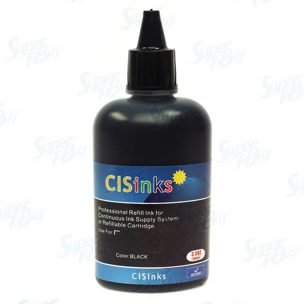 Black NON-OEM Refill Ink Bottle Compatible with Officejet Pro 6230 6830 6835 934