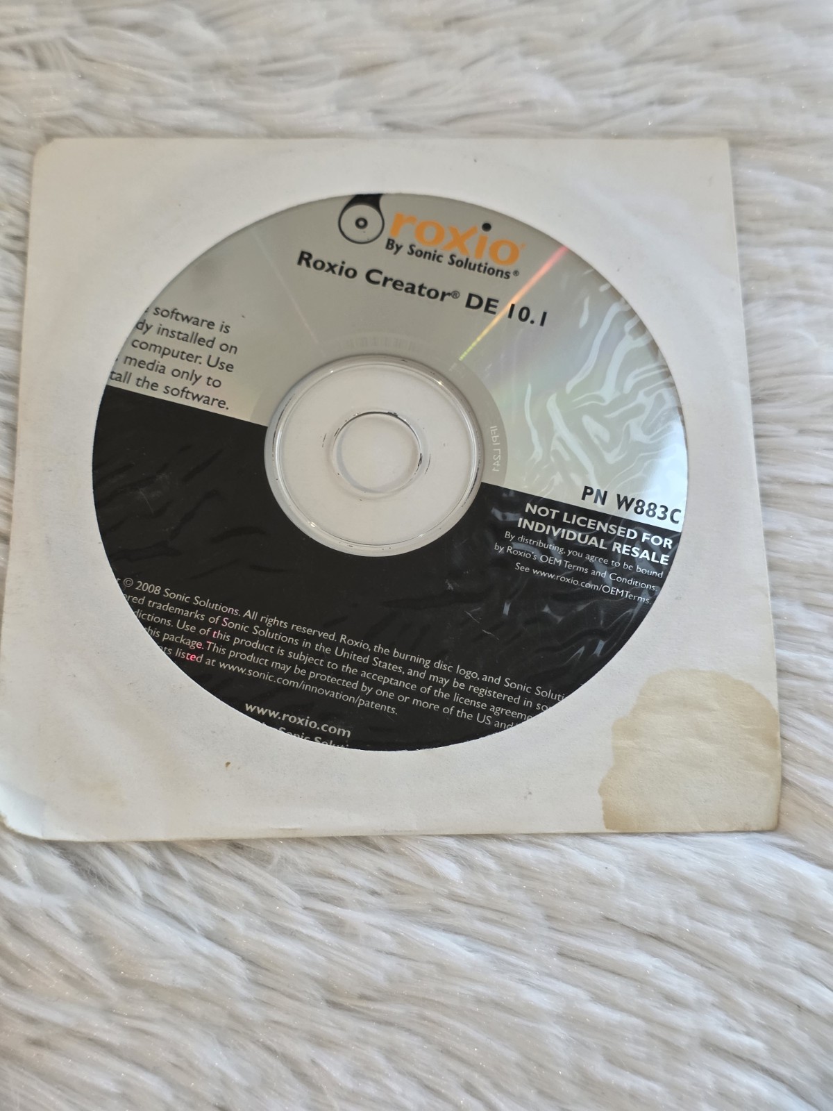 Roxio by Sonic Solutions: Roxio Creator DE 10.1 (PC Software, 2008 *SEALED*
