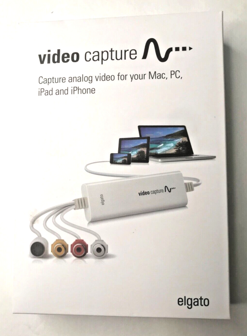 Elgato USB Analog Video Capture Device For Windows, Mac, Retro Games, Streaming