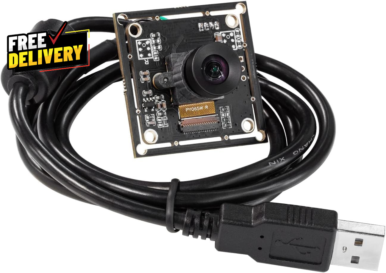 100FPS USB Global Shutter Camera 720P OV9281 UVC M12 Lens No Mic Module…
