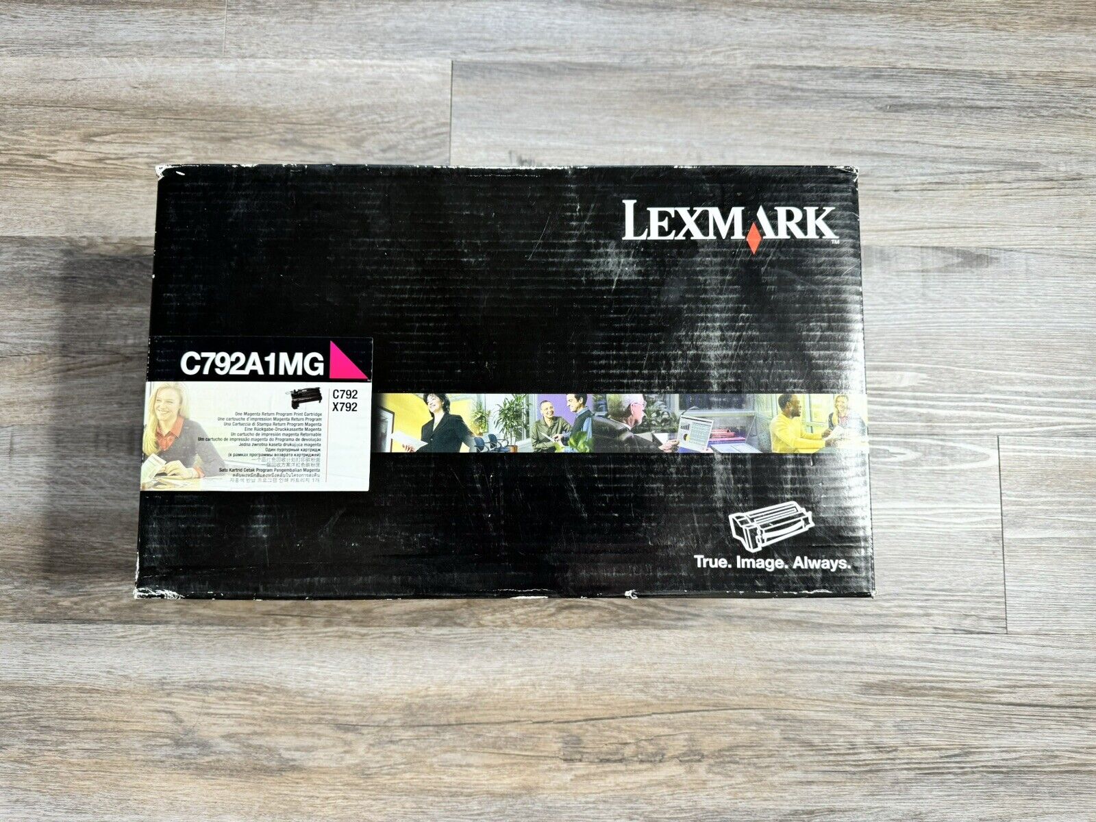 C792A1MG Original OEM Lexmark C792 Toner, Magenta Genuine Sealed
