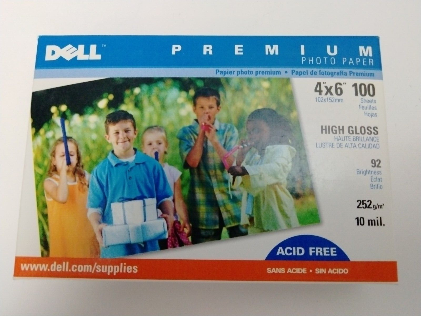 Dell Premium Photo Paper 4x6 100 sheets