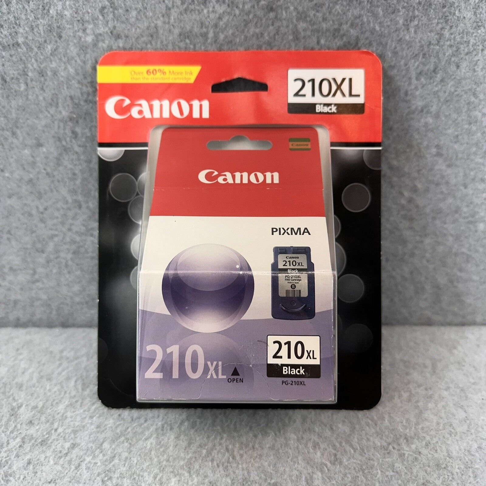 Canon 210XL Black Ink Cartridge Genuine High Yield Pixma New Sealed PG-210XL