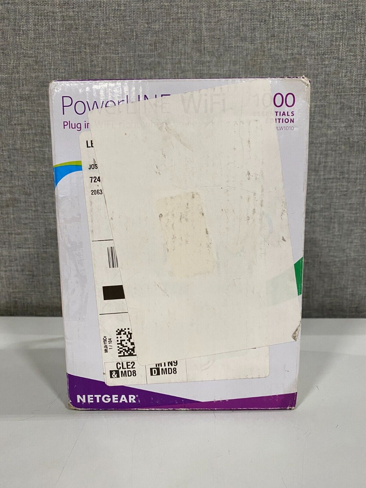 NETGEAR PowerLINE 1000 Mbps WiFi, 802.11ac, 1 Gigabit Port - Essentials Edition